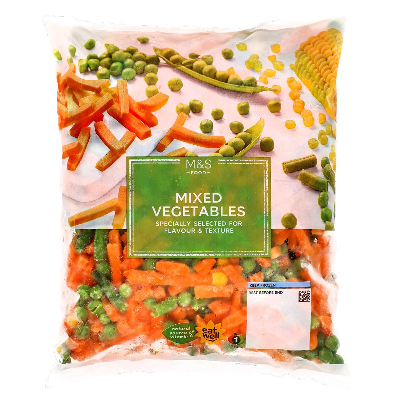 M&S Mixed Vegetables Frozen