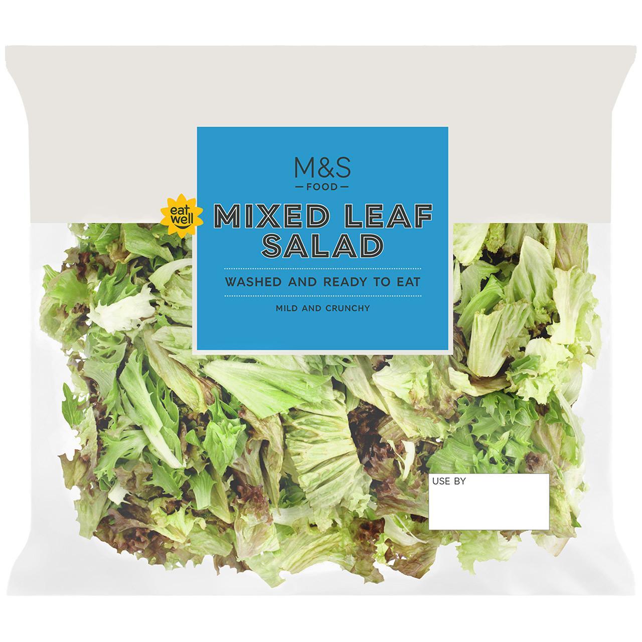 M&S Mixed Leaf Salad