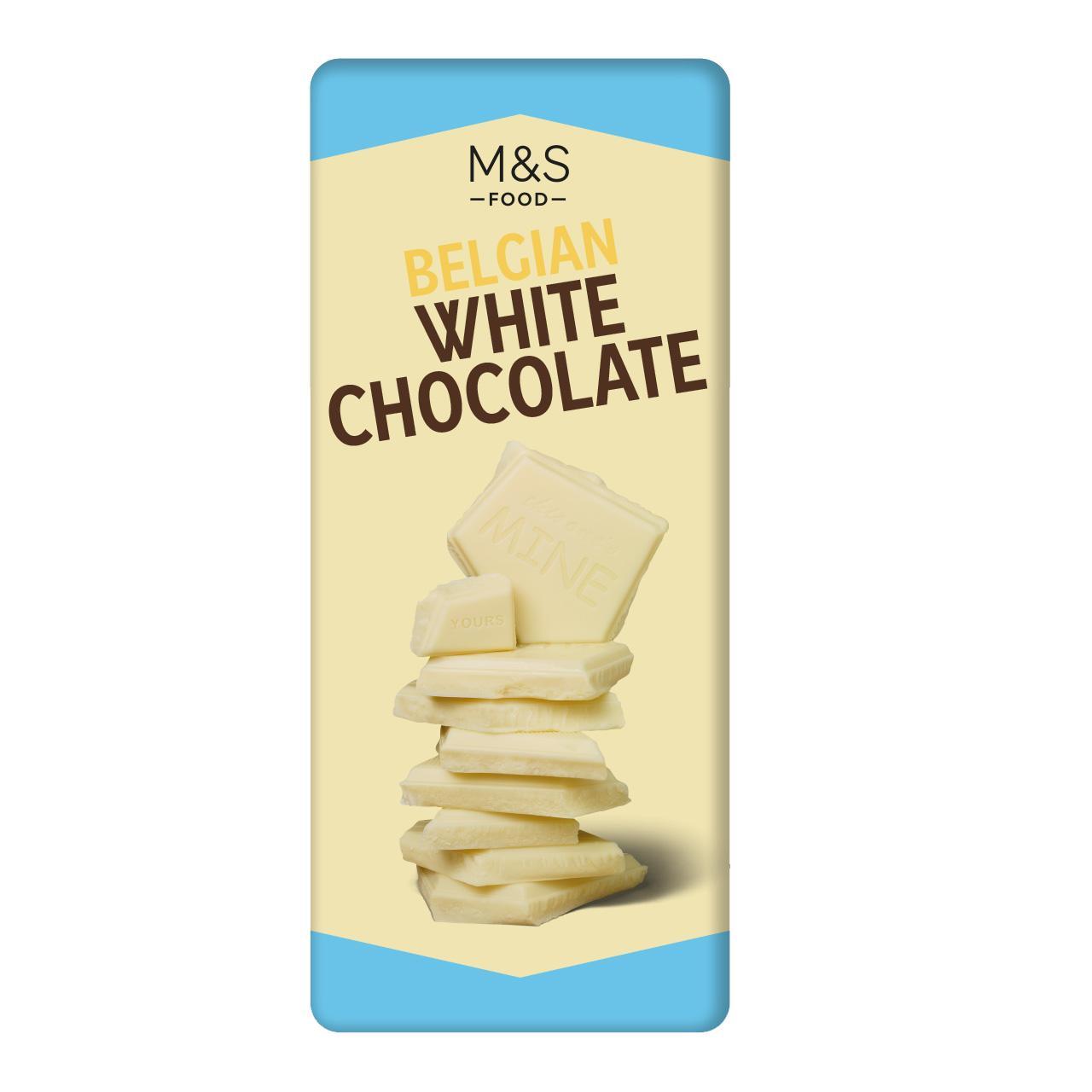 M&S Belgian White Chocolate