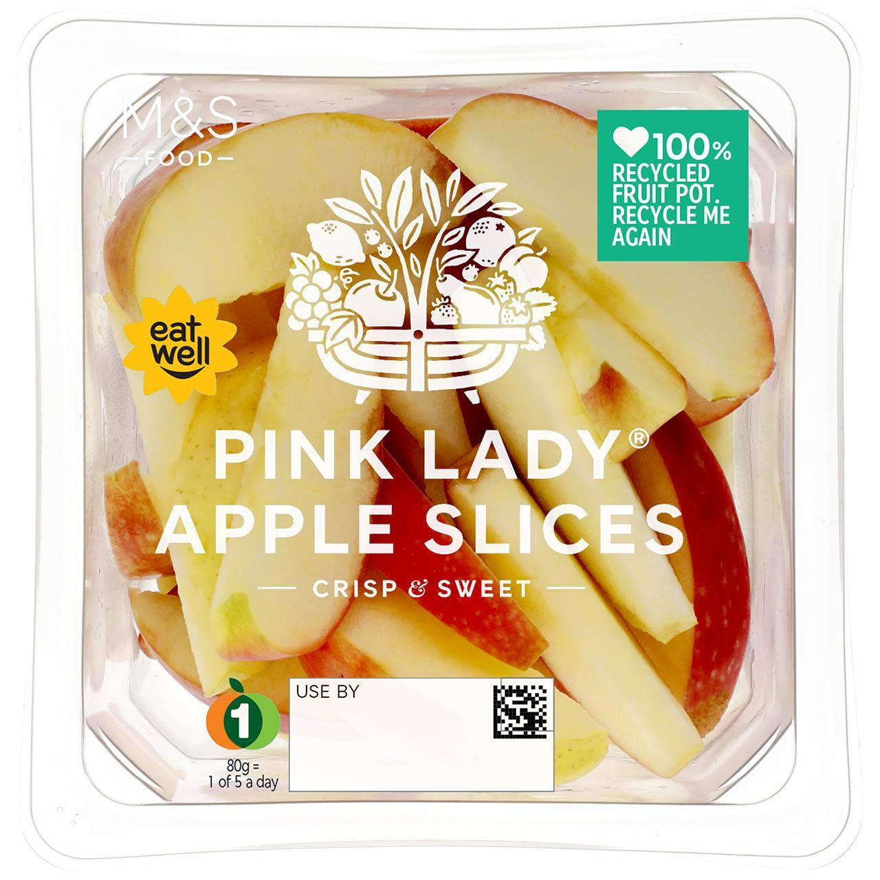 M&S Pink Lady Apple Slices