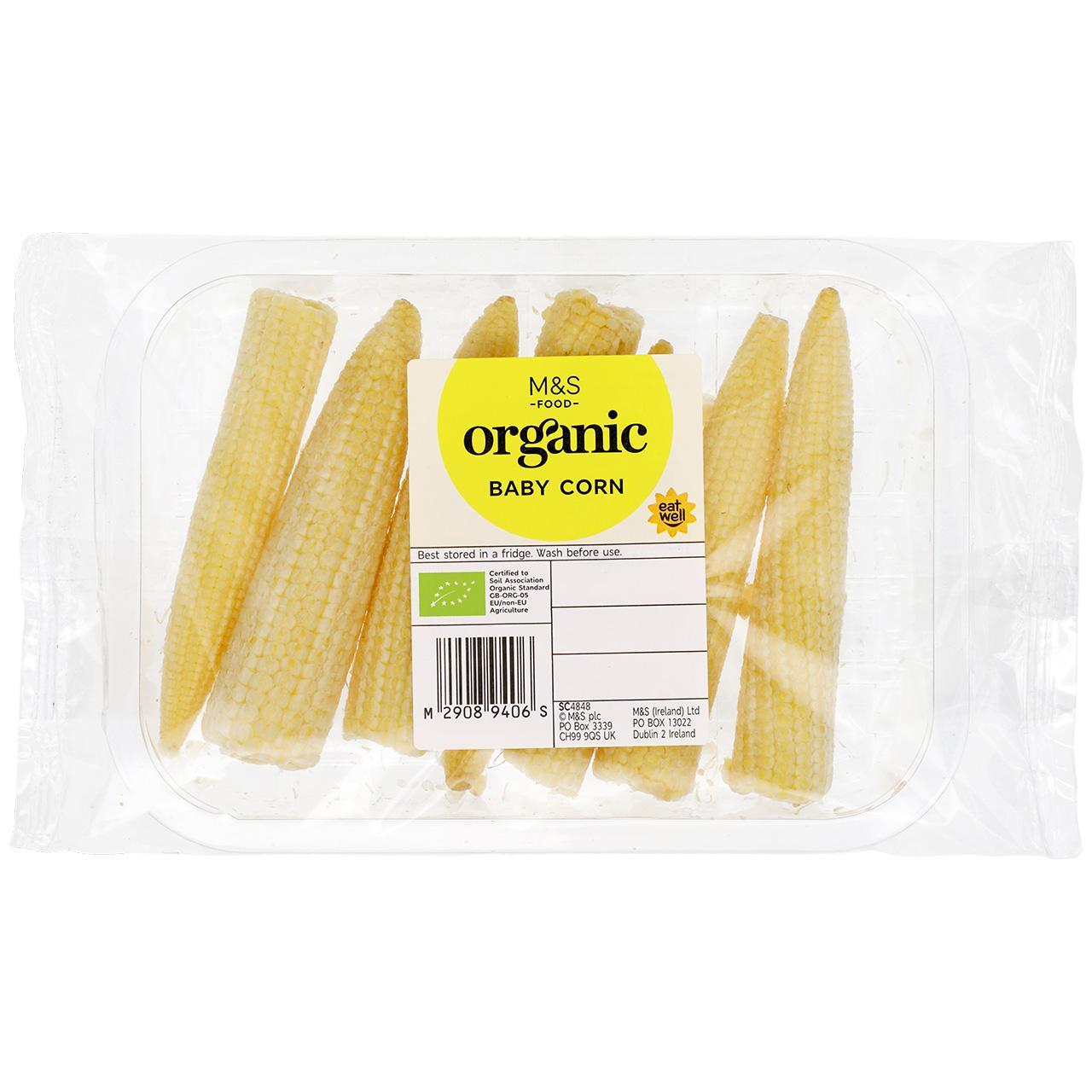 M&S Organic Baby Corn