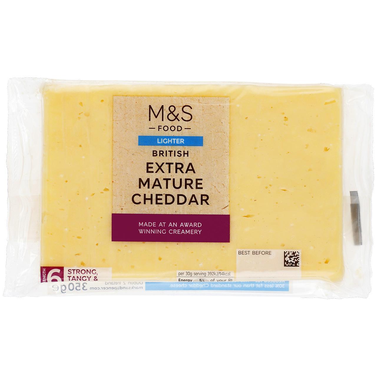 M&S British Lighter Extra Mature Cheddar