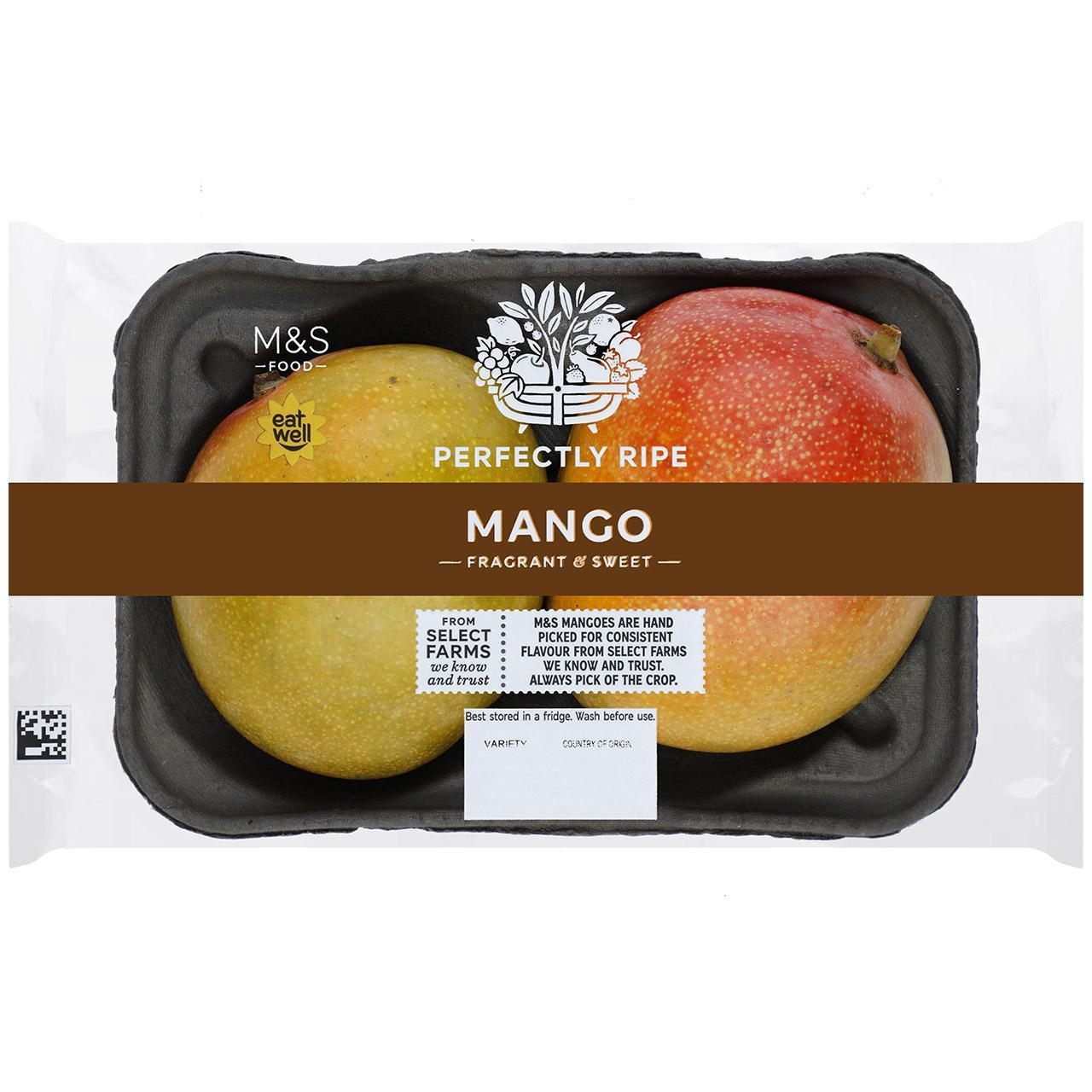 M&S 2 Mangoes Perfectly Ripe