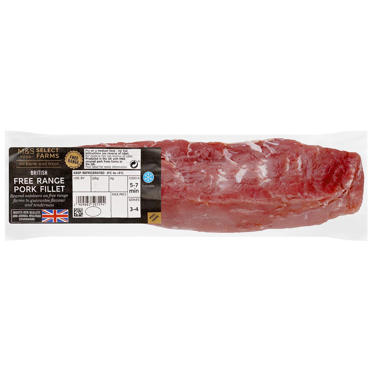 M&S Select Farms British Free Range Pork Fillet