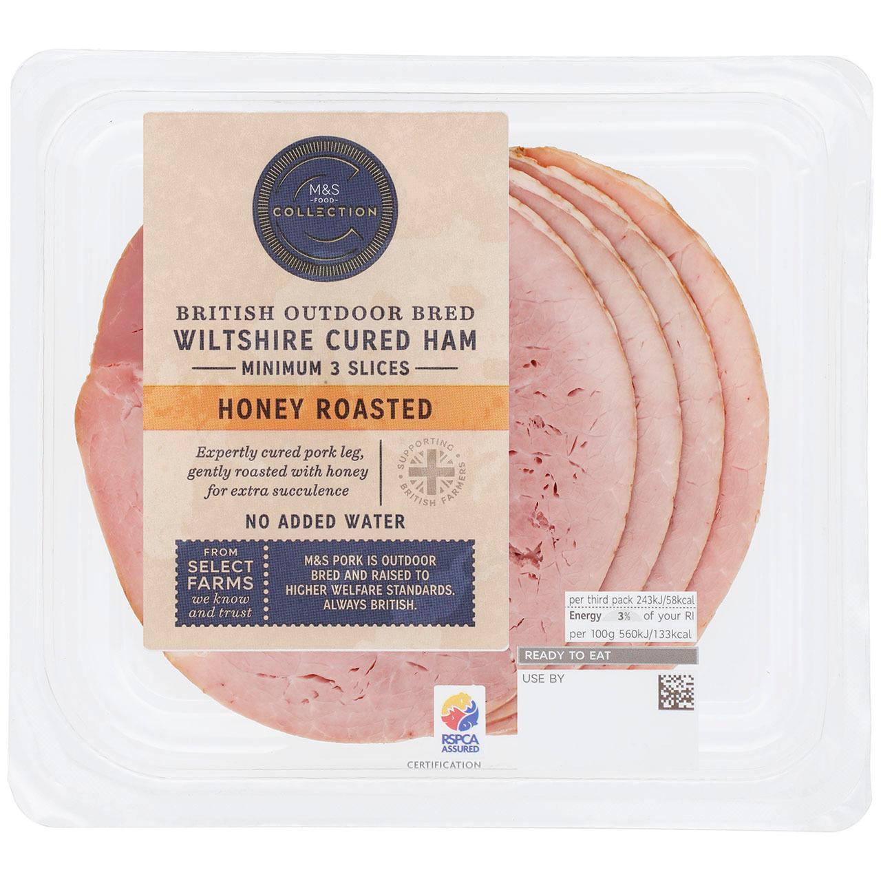 M&S British Wiltshire Cured Honey Roast Ham