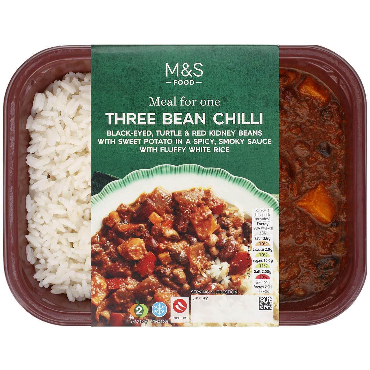 M&S Three Bean Chilli