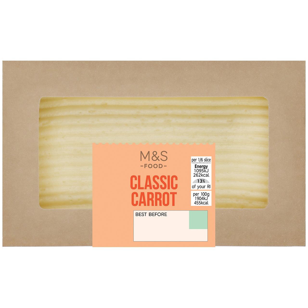 M&S Carrot Cake Loaf