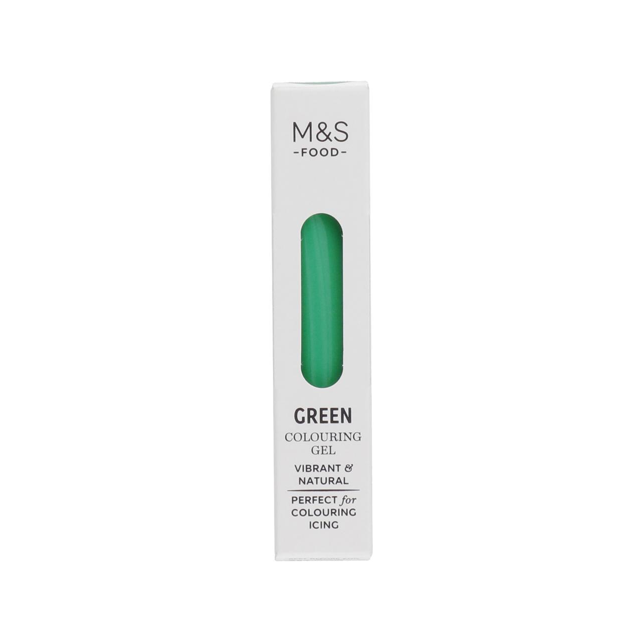 M&S Green Colouring Gel