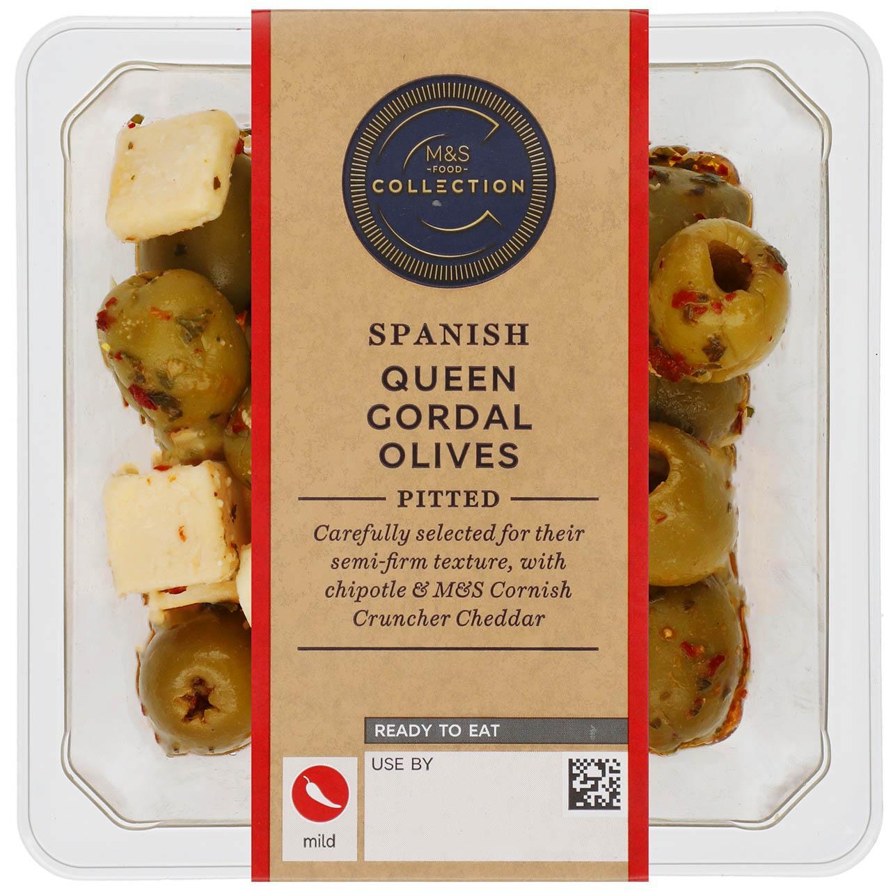 M&S Collection Spanish Gordal Pitted Olives