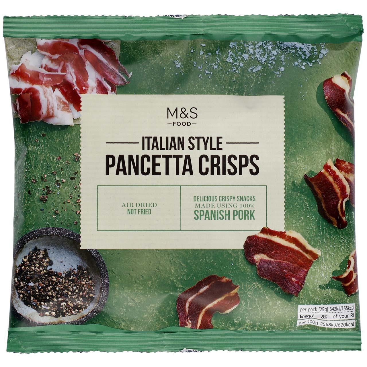 M&S Italian Style Pancetta Crisps