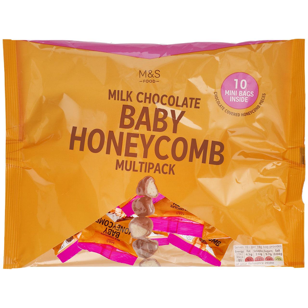 M&S Milk Chocolate Baby Honeycomb Multipack