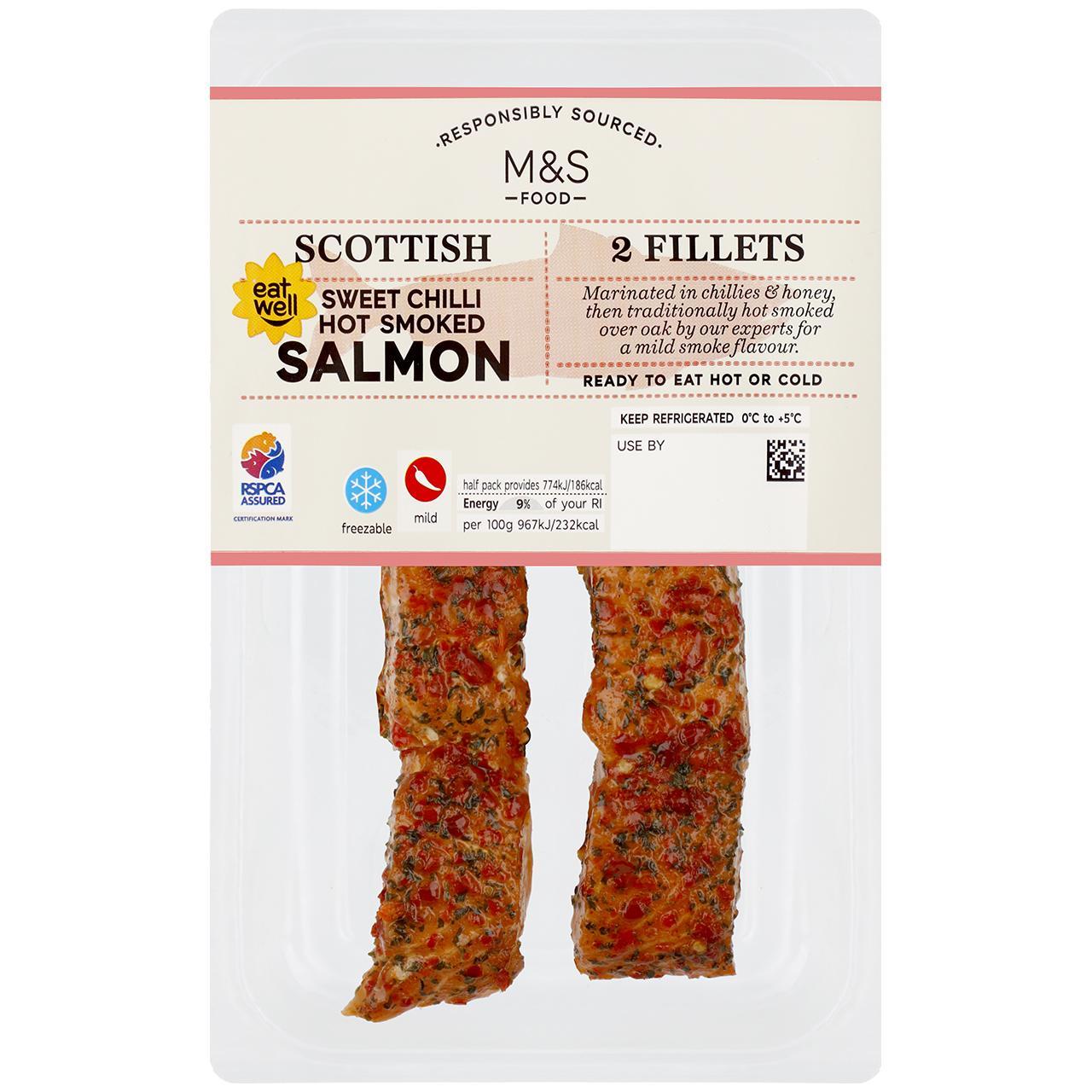 M&S Collection Scottish Mild & Delicate Smoked Salmon 4 Slices