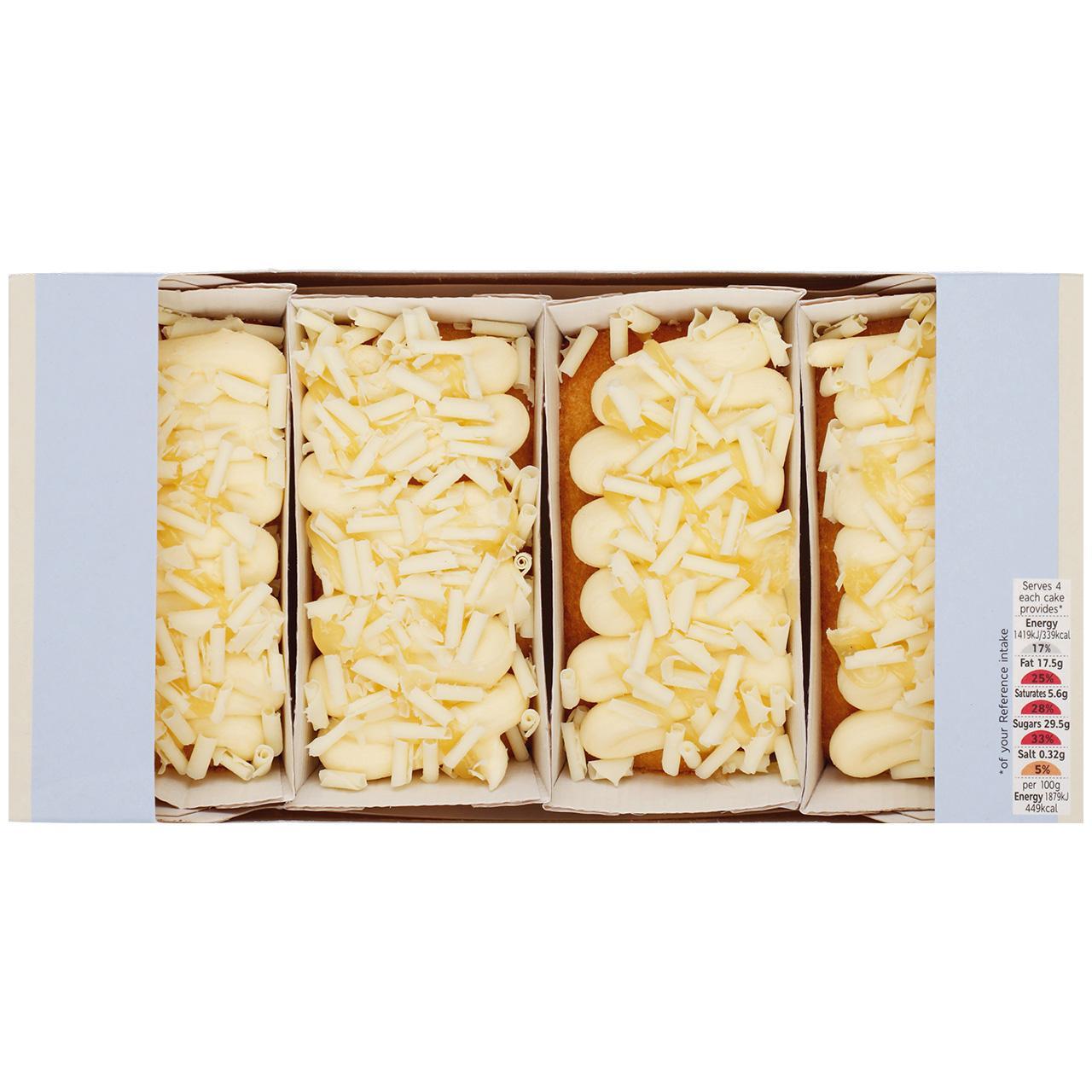 M&S 4 Lemon Mini Loaf Cakes