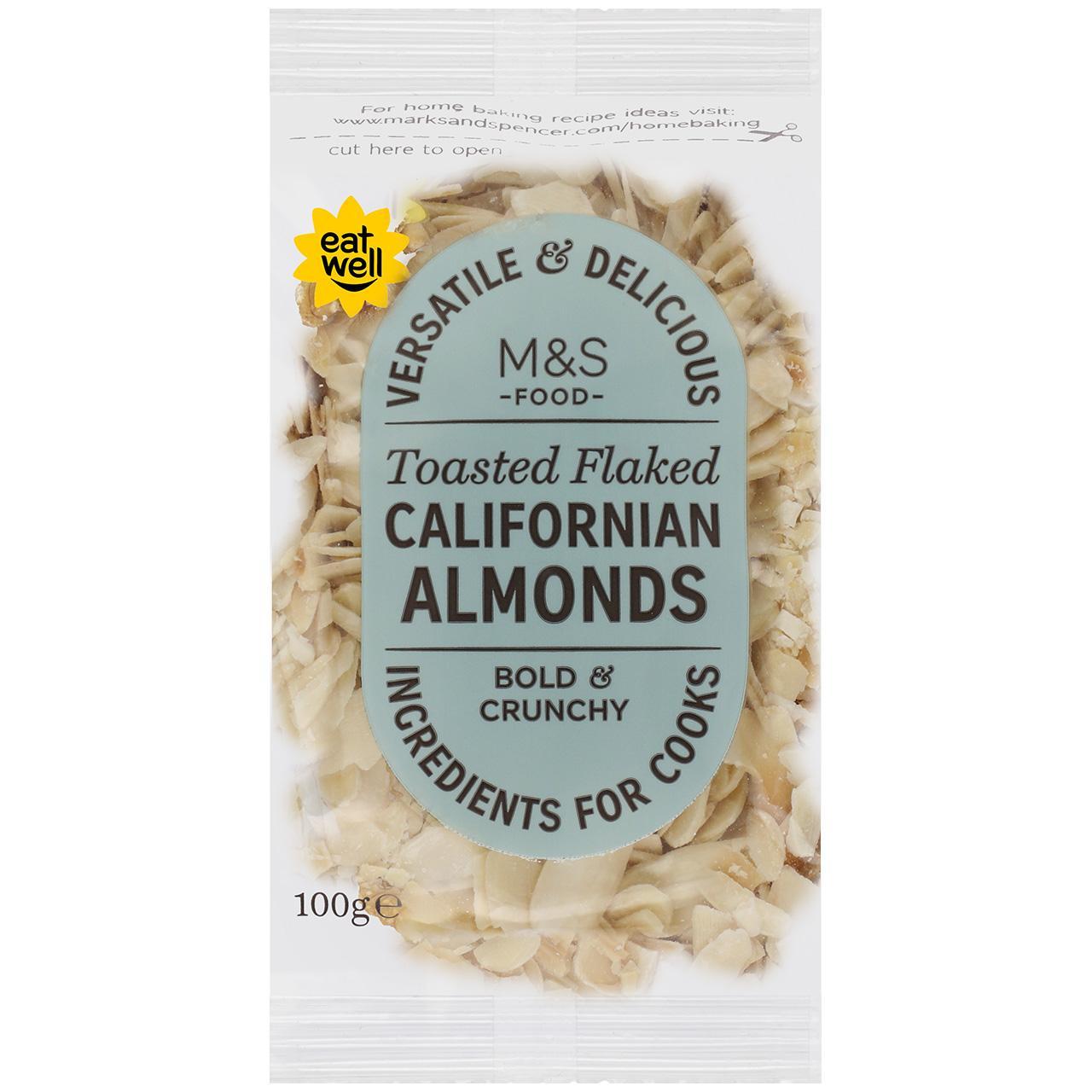 M&S Toasted Flaked Californian Almonds