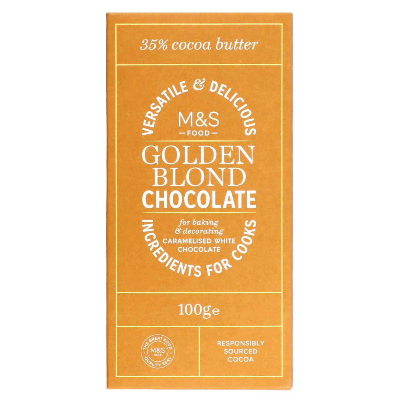 M&S Golden Blond Chocolate