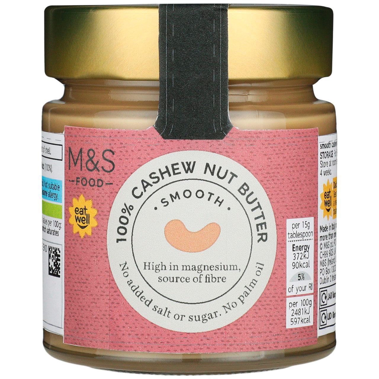 M&S Smooth Cashew Nut Butter