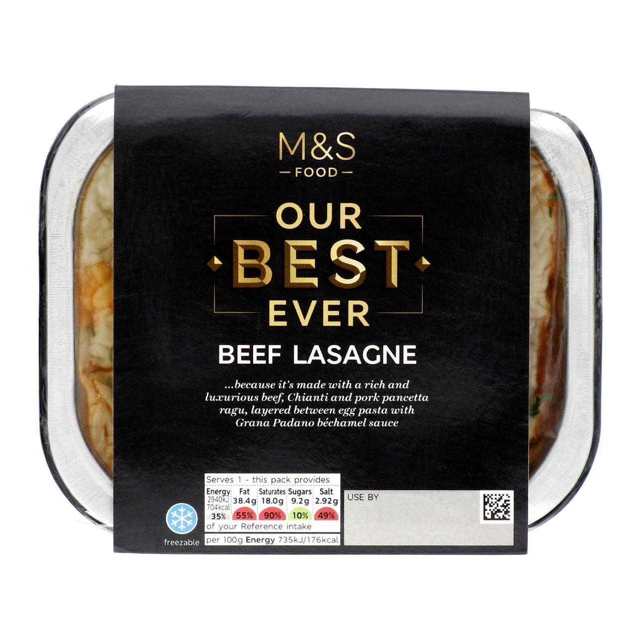 M&S Our Best Ever Lasagne