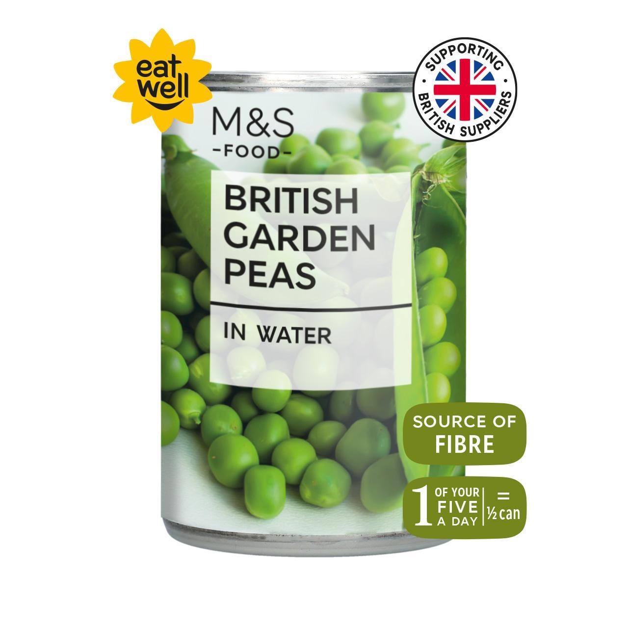 M&S Garden Peas in Water