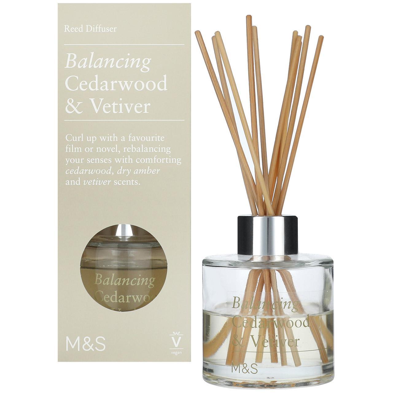 M&S Cedarwood & Vetiver Reed Diffuser