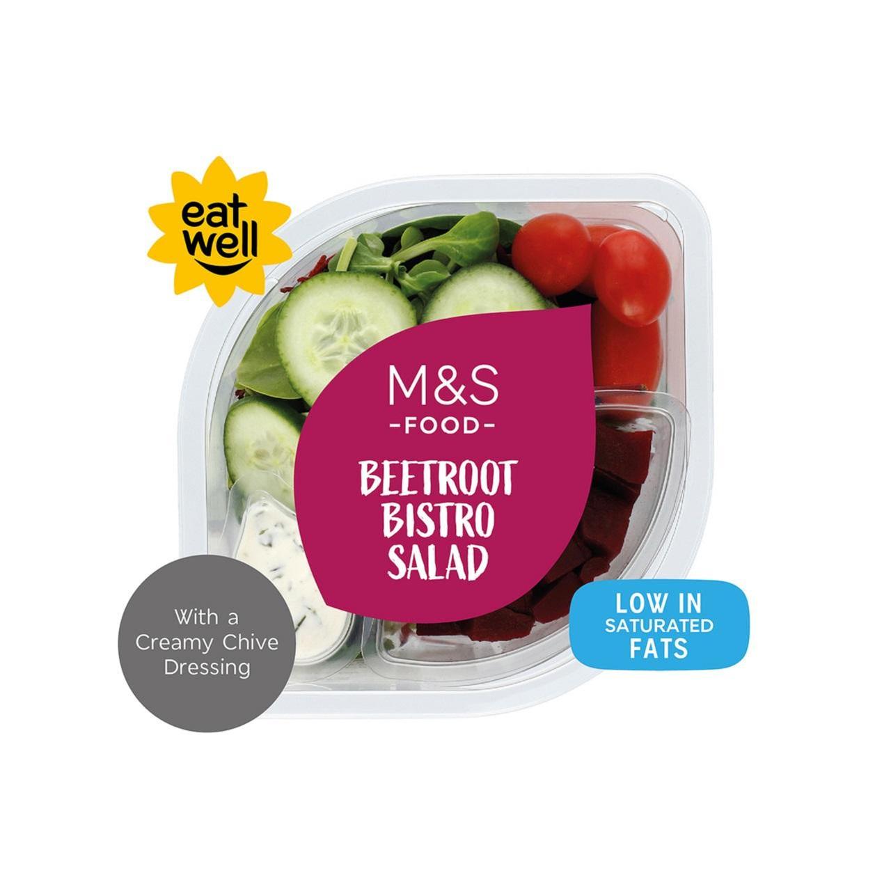 M&S Beetroot Bistro Salad with a Chive Dressing