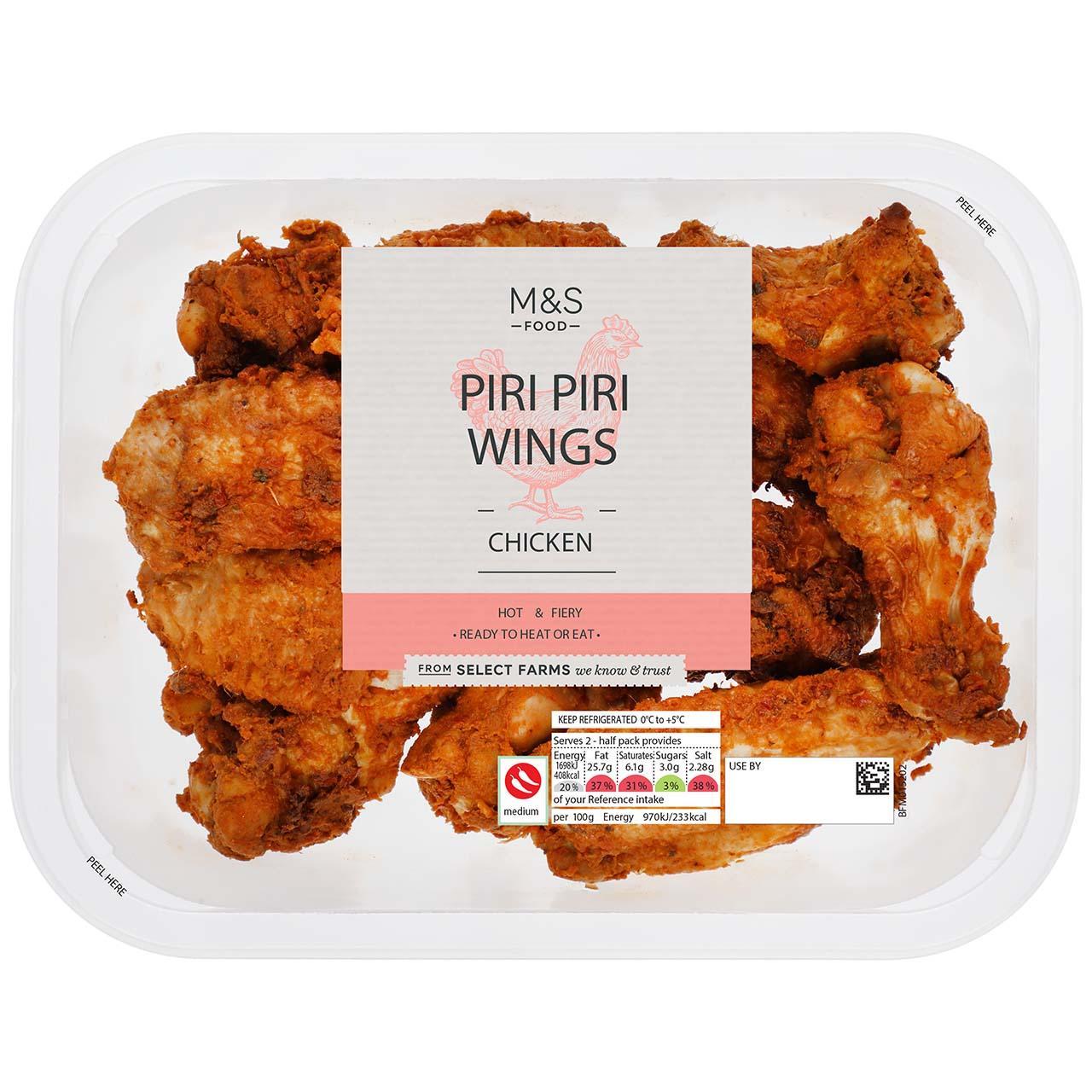 M&S Piri Piri Chicken Wings