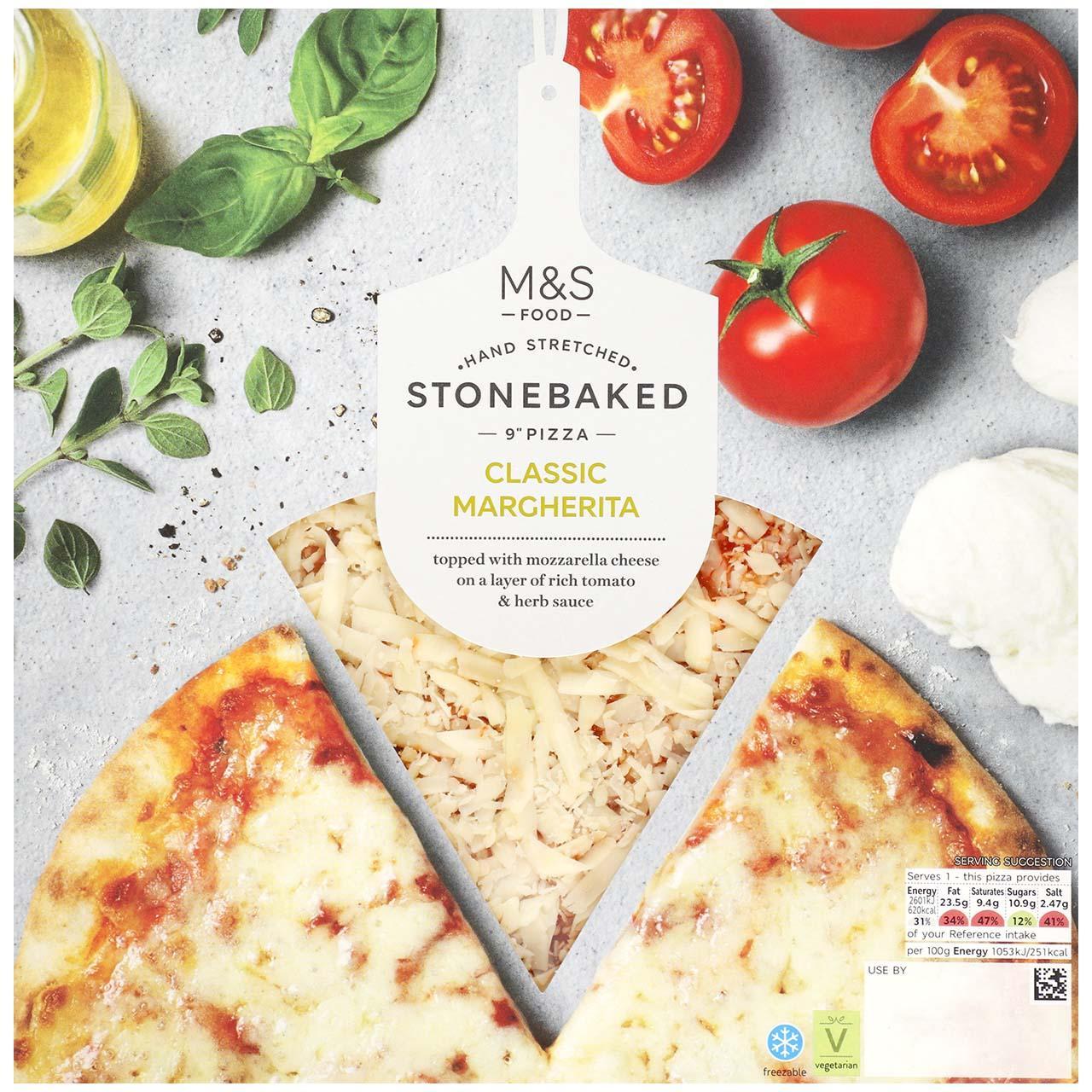 M&S Classic Margherita Pizza