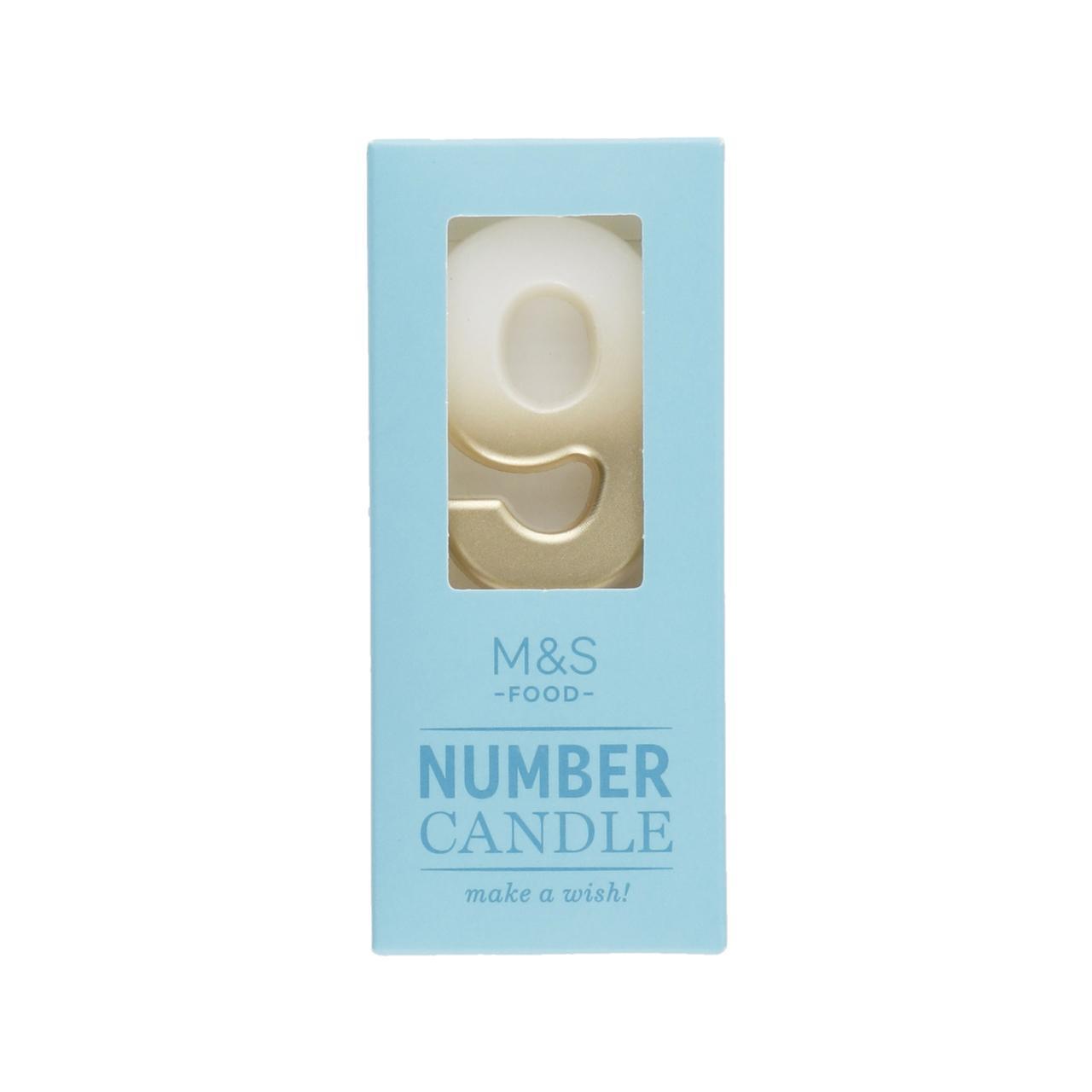 M&S Number 9 Candle
