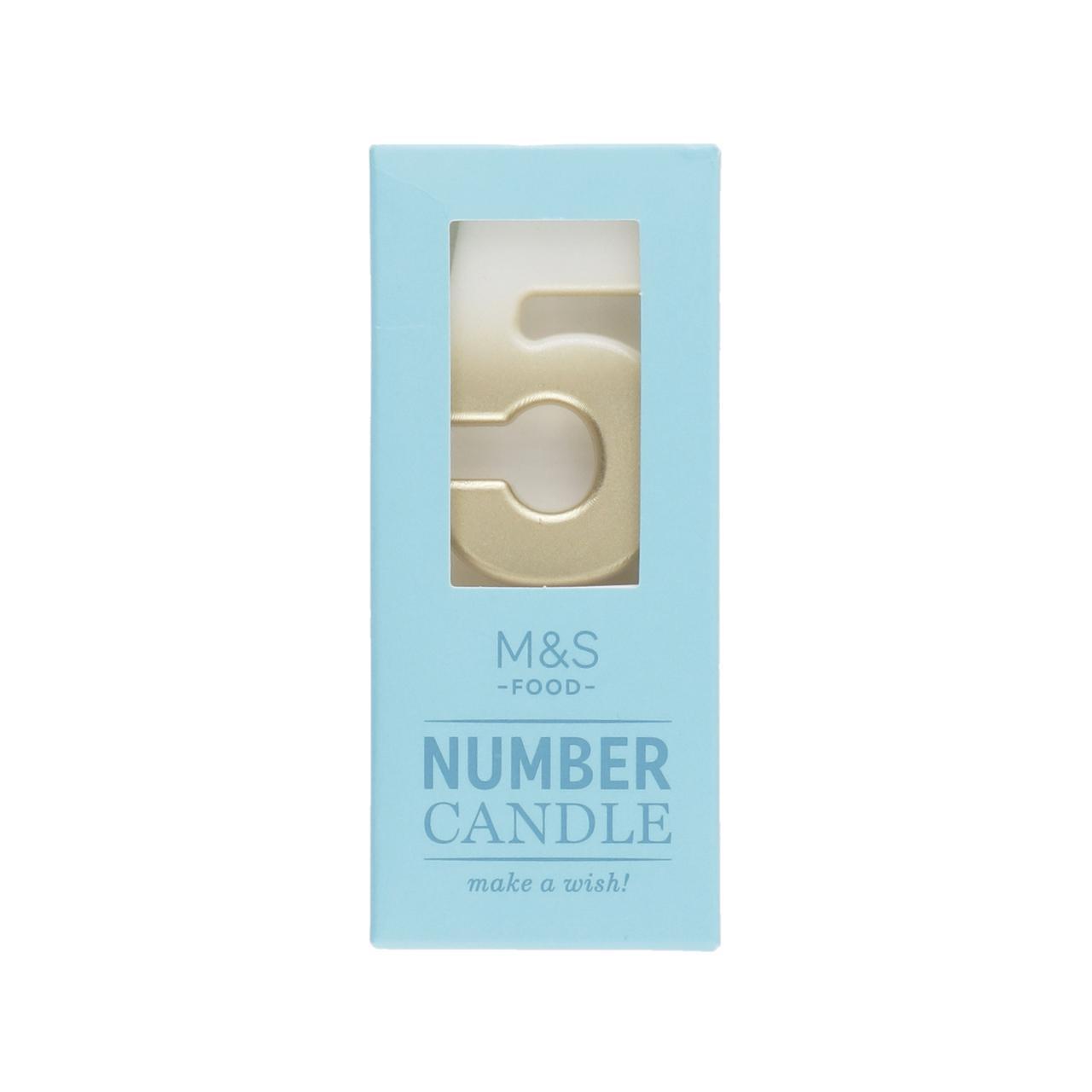 M&S Number 5 Candle