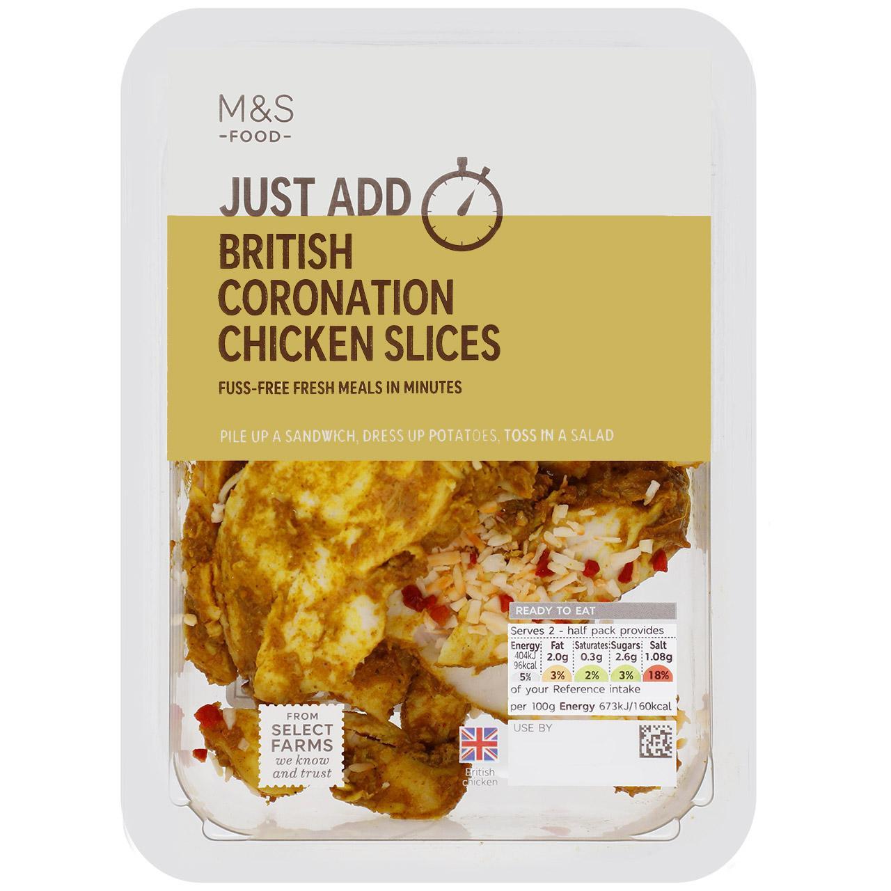 M&S Coronation Chicken Slices