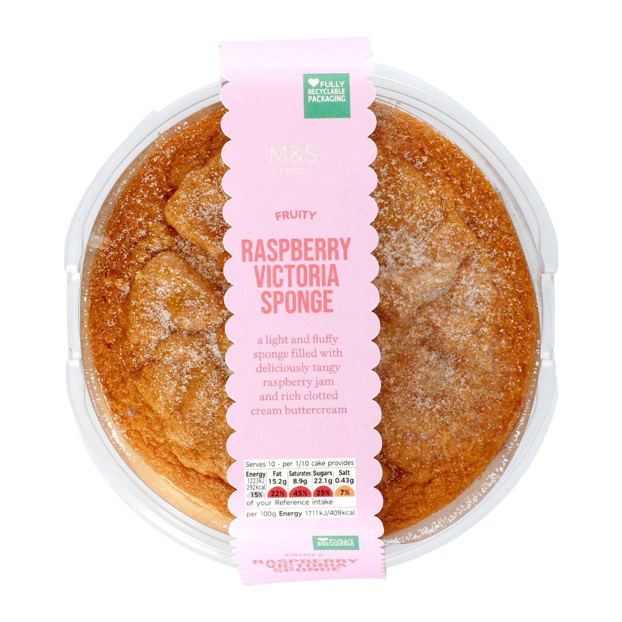 M&S Victoria Sponge Cake