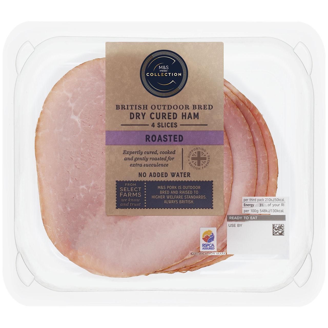 M&S Outdoor Bred Dry Cured Roast Ham