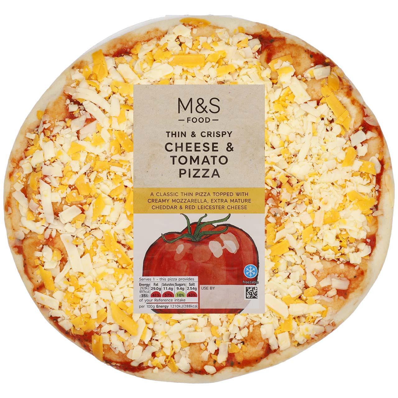 M&S Mozzarella & Tomato Stonebaked Pizza