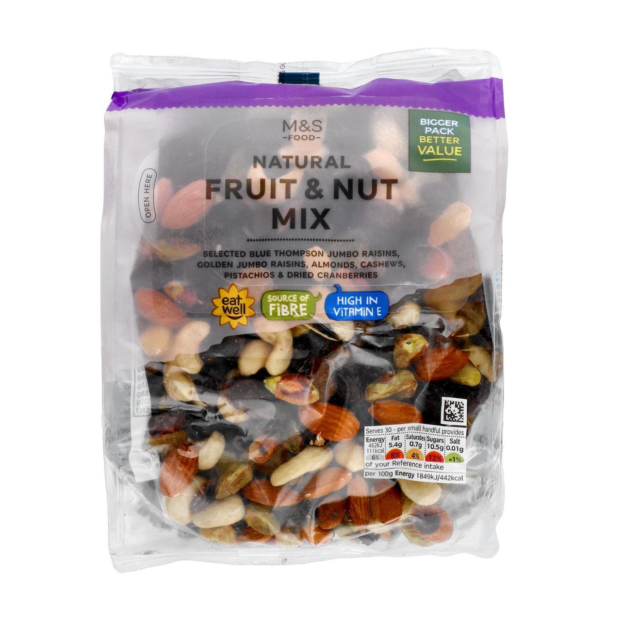 M&S Natural Fruit & Nut Mix