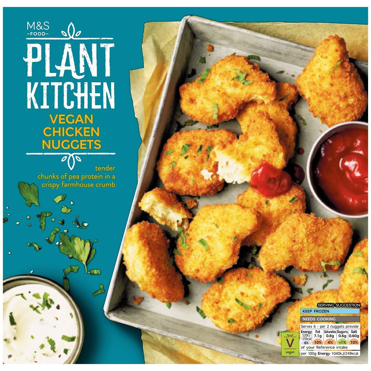 M&S Plant Kitchen Vegan Chicken Nuggets Frozen