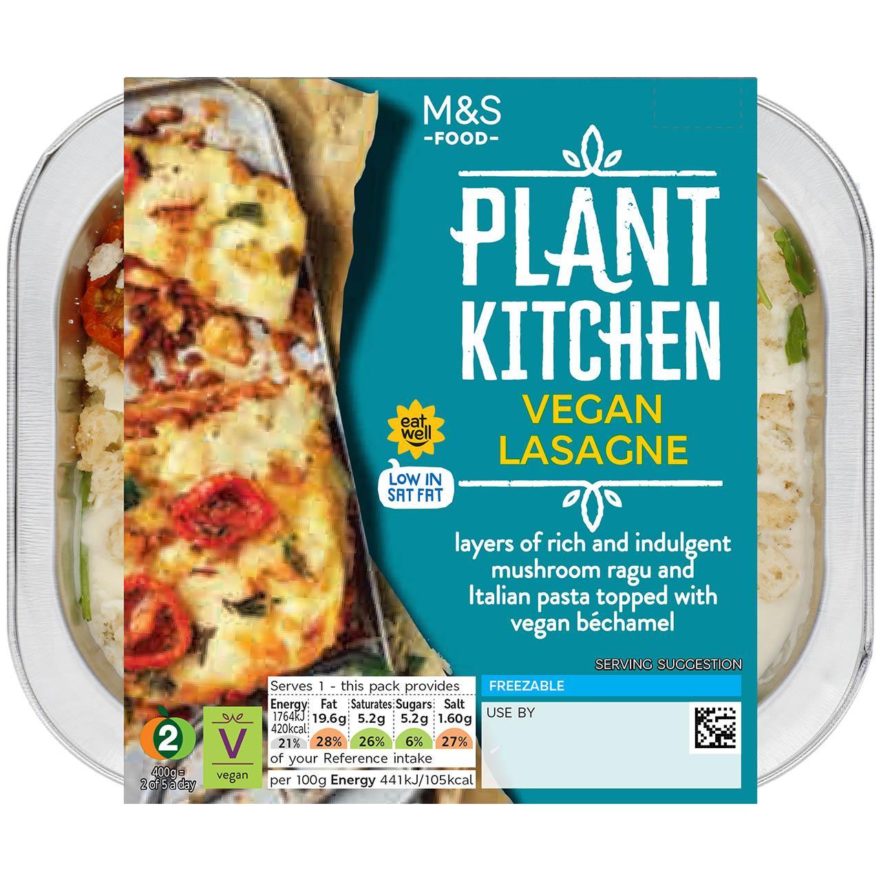 M&S Plant Kitchen Vegan Lasagne