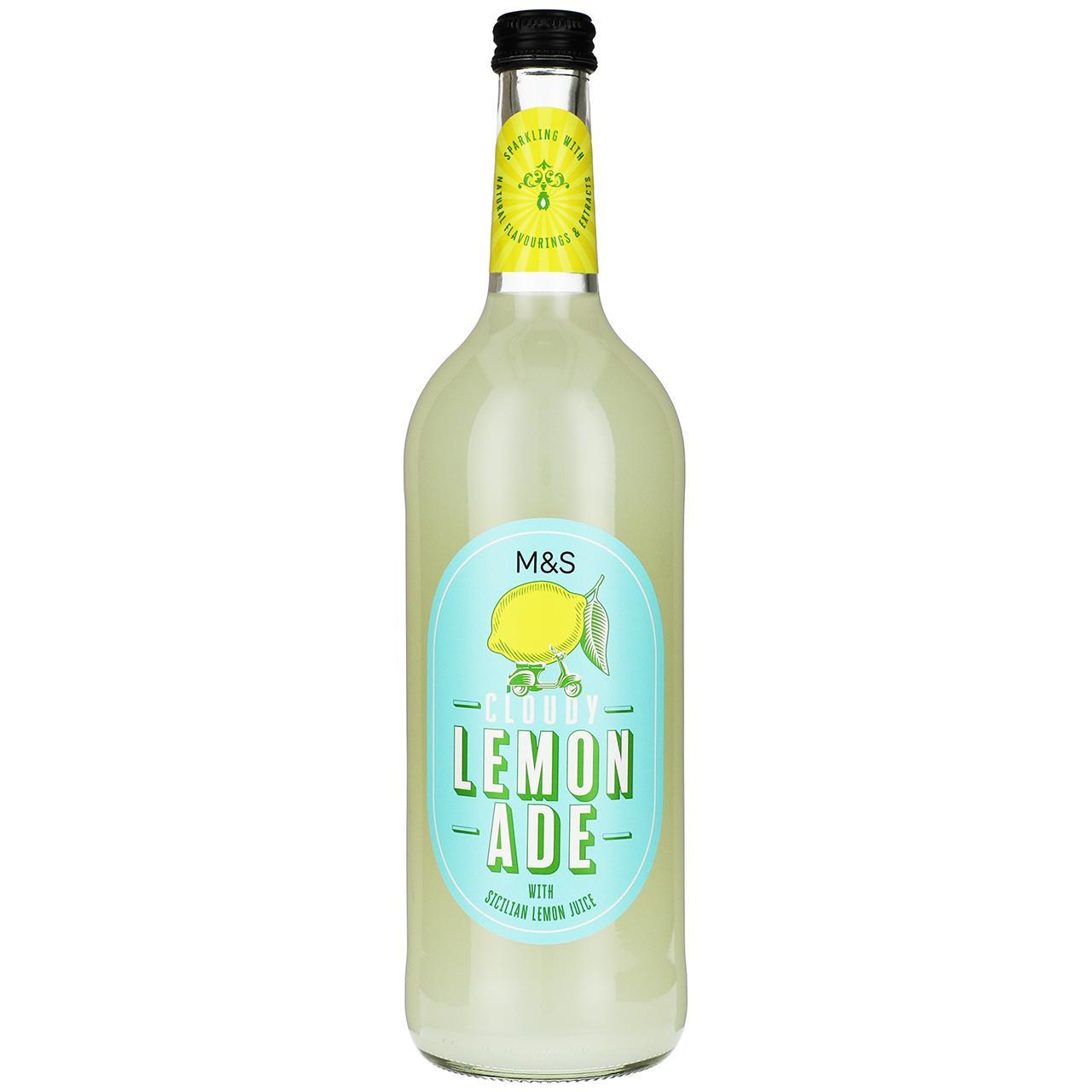 M&S Sparkling Cloudy Lemonade