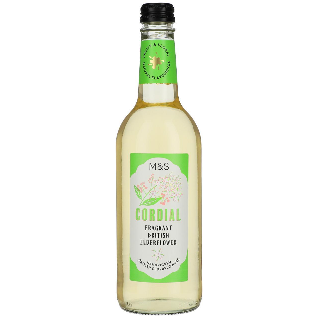 M&S Elderflower Cordial