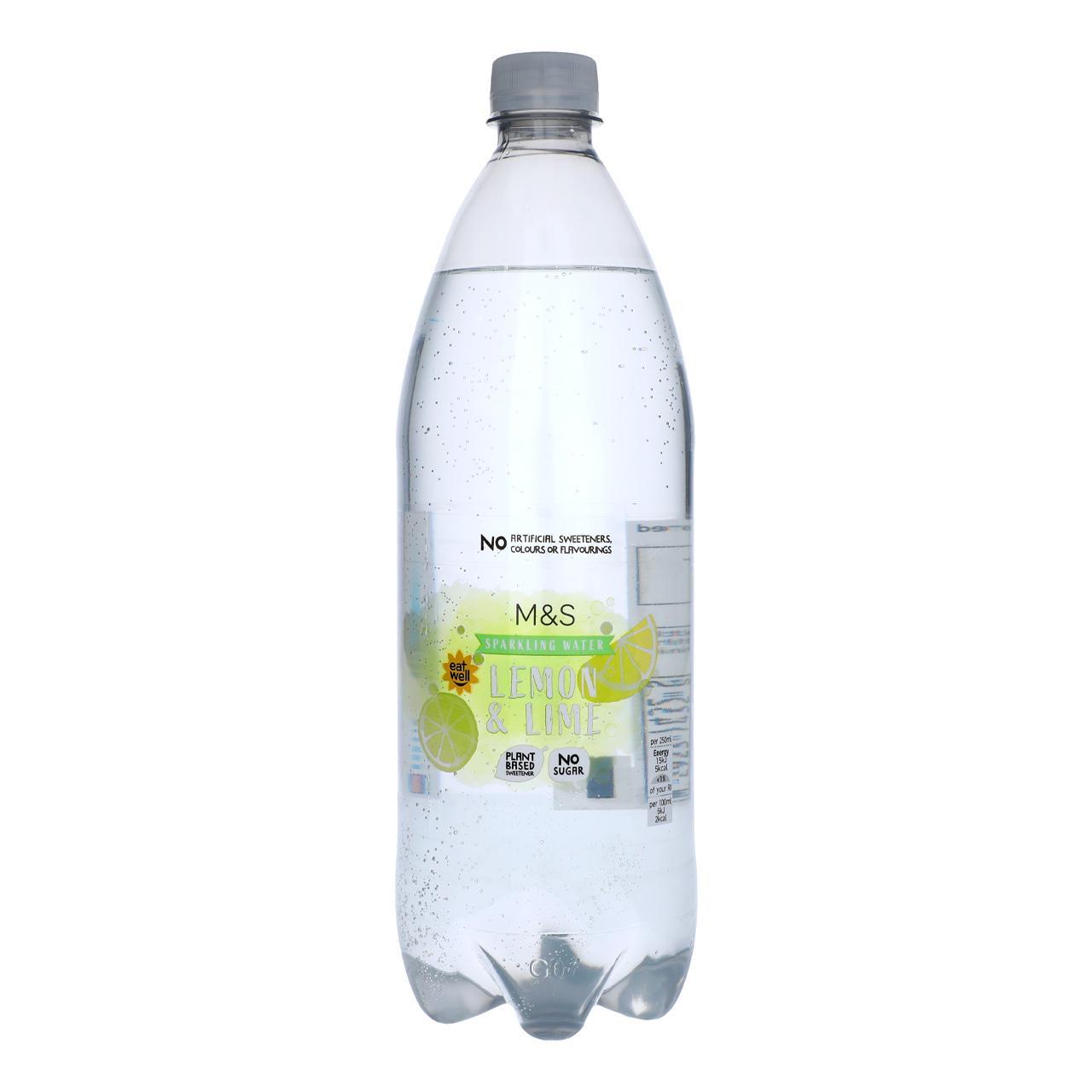M&S Sparkling Lemon & Lime Water