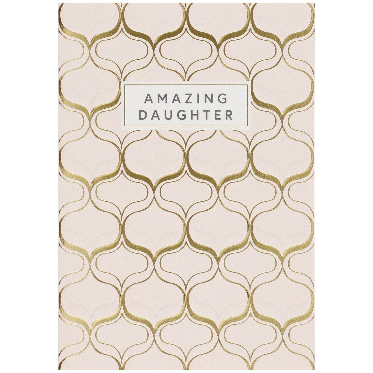 M&S Amazing Daughter Birthday Card