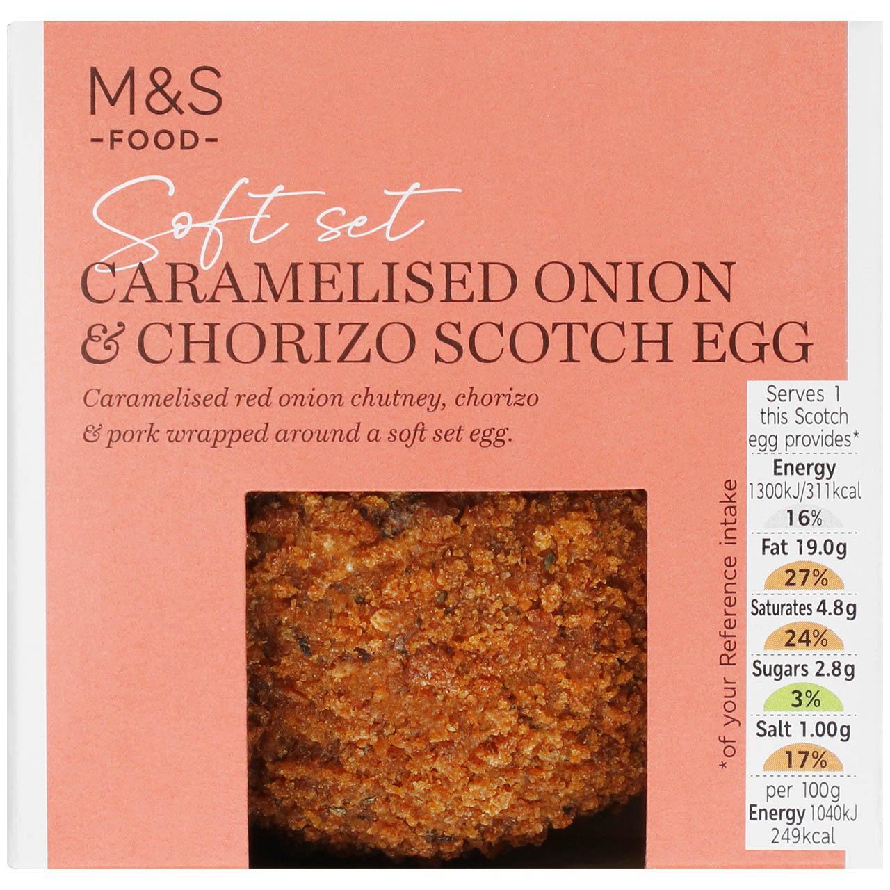 M&S Caramelised Onion & Chorizo Scotch Egg