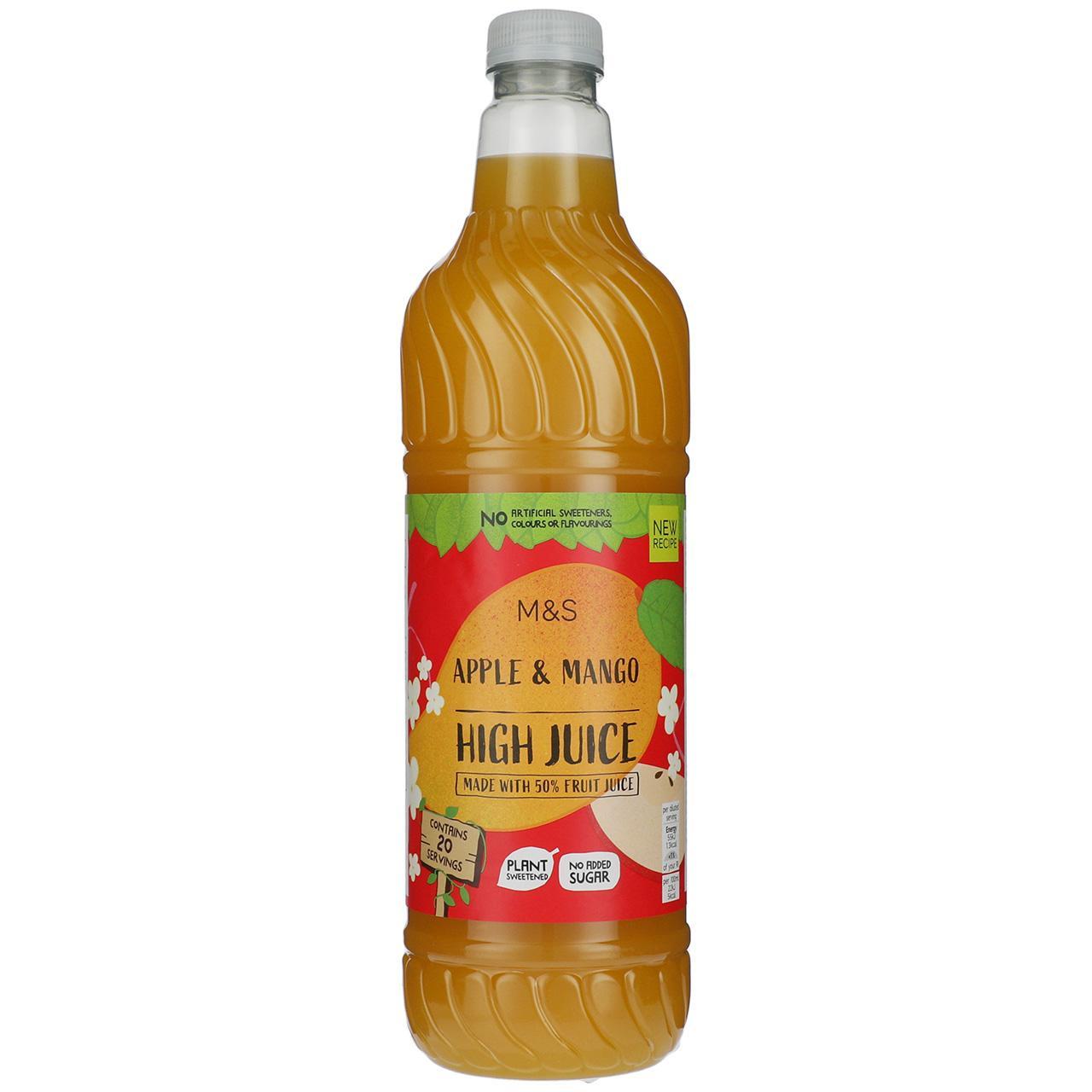 M&S Apple & Mango High Juice