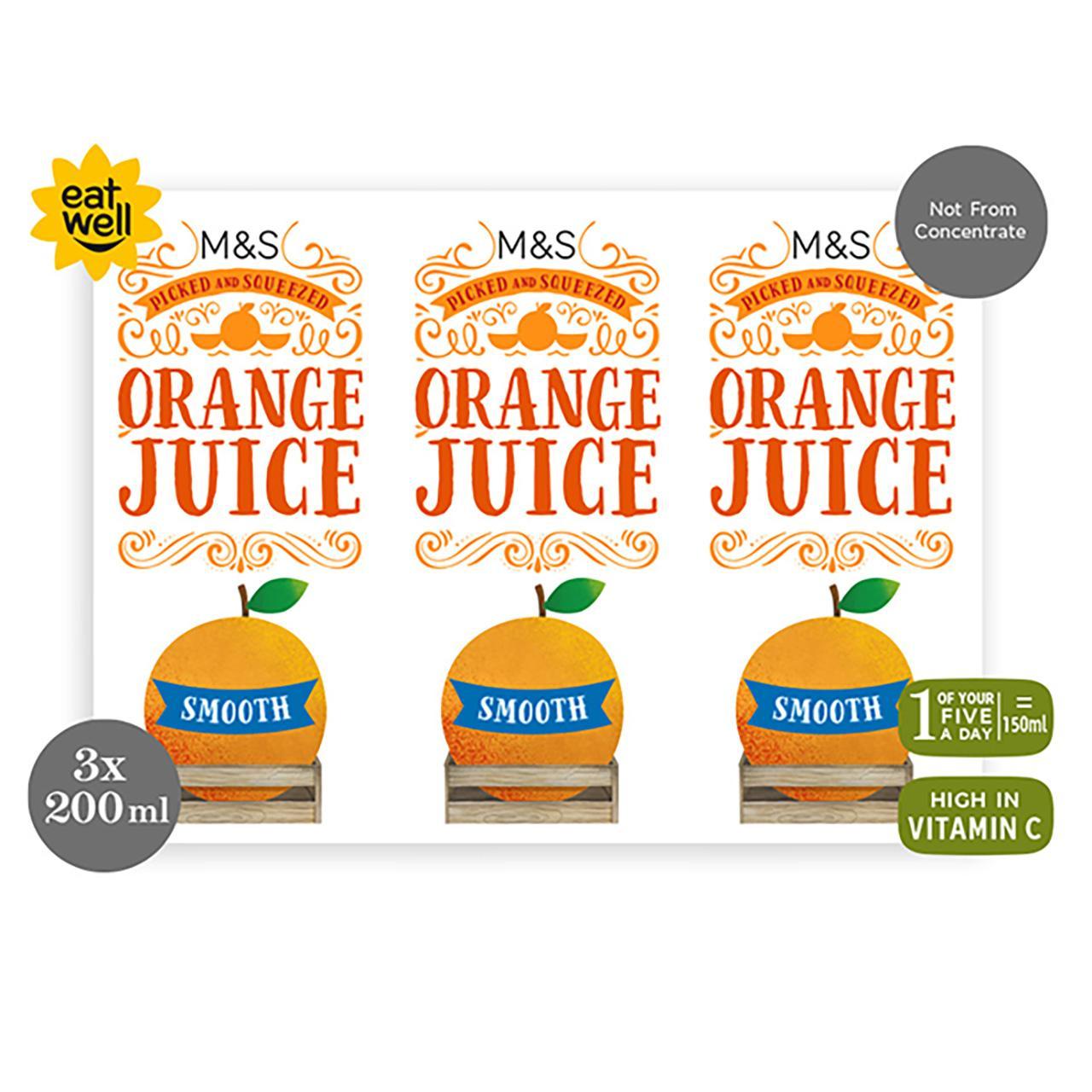 M&S Smooth Orange Juice