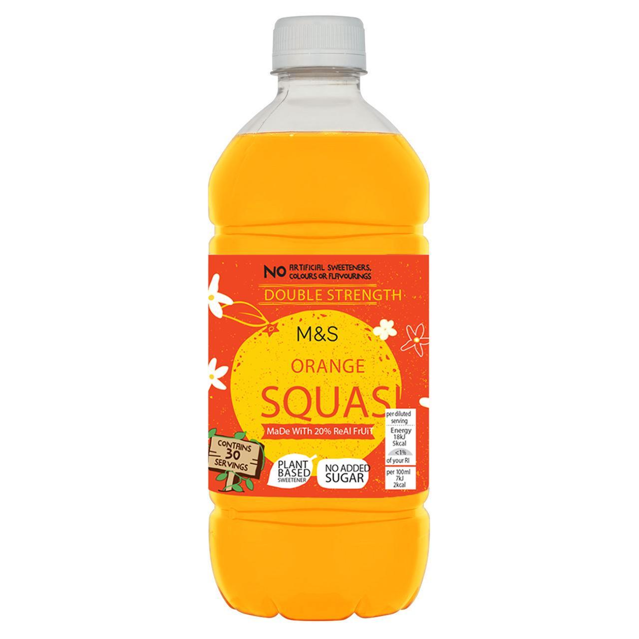 M&S Orange Squash