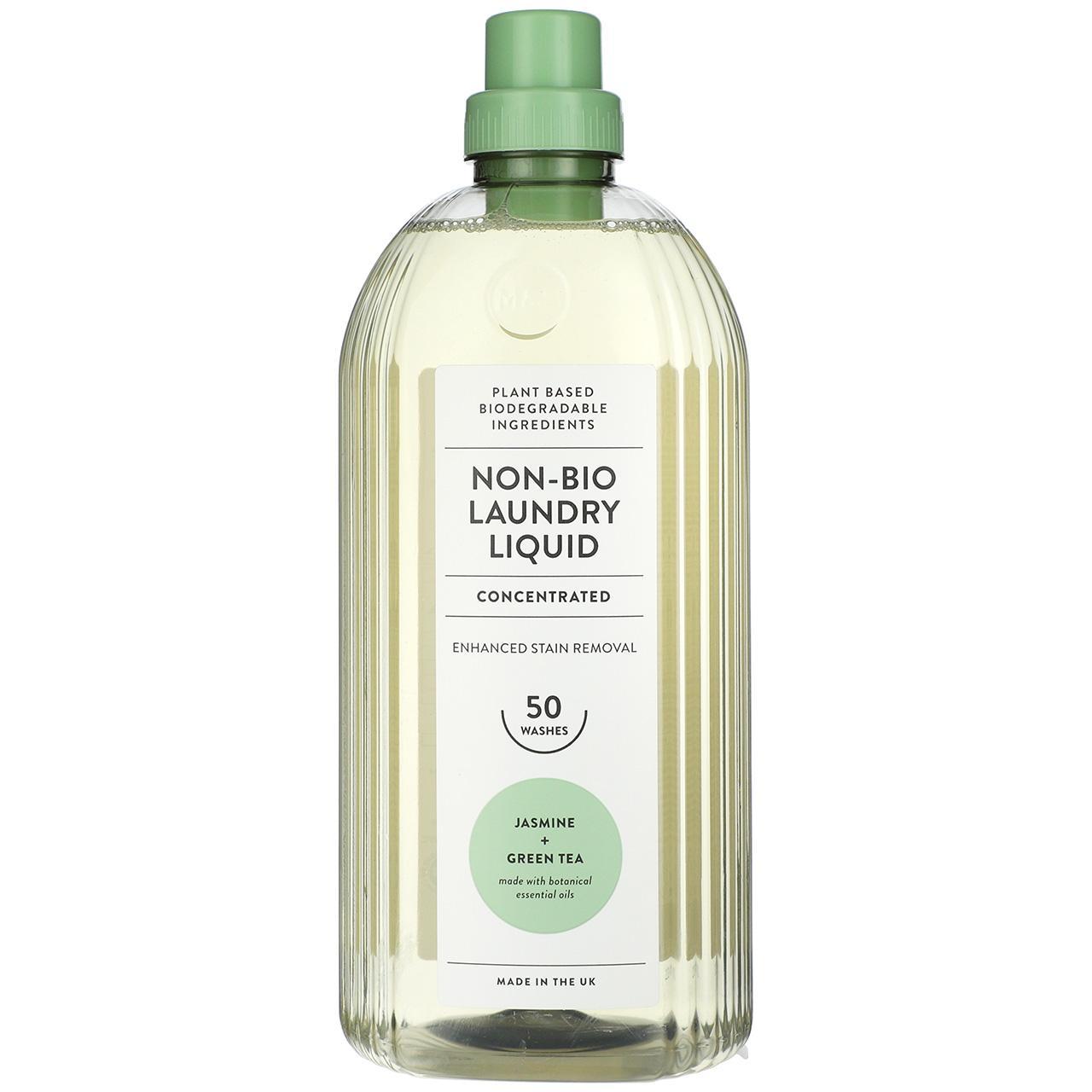 M&S Non-Bio Laundry Liquid Jasmine & Green Tea 50 Wash 