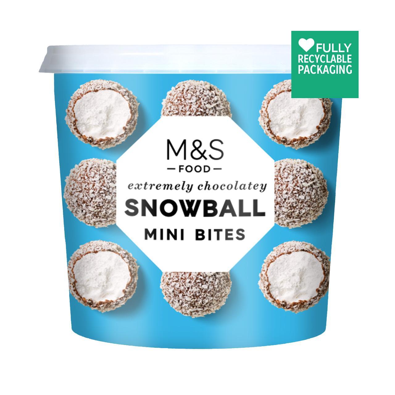 M&S Snowball Mini Bites