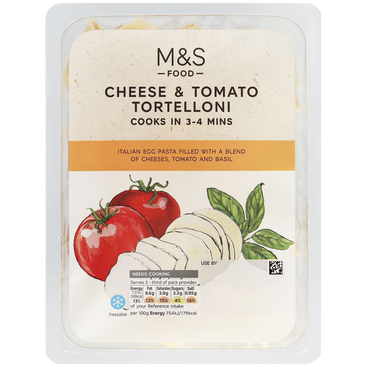 M&S Cheese & Tomato Tortelloni