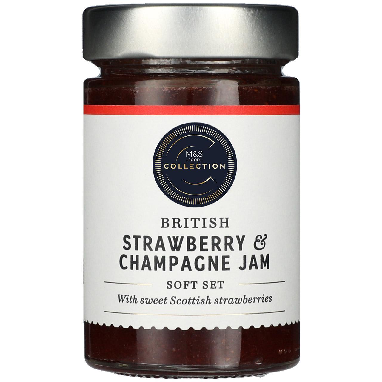 M&S British Strawberry and Champagne Jam