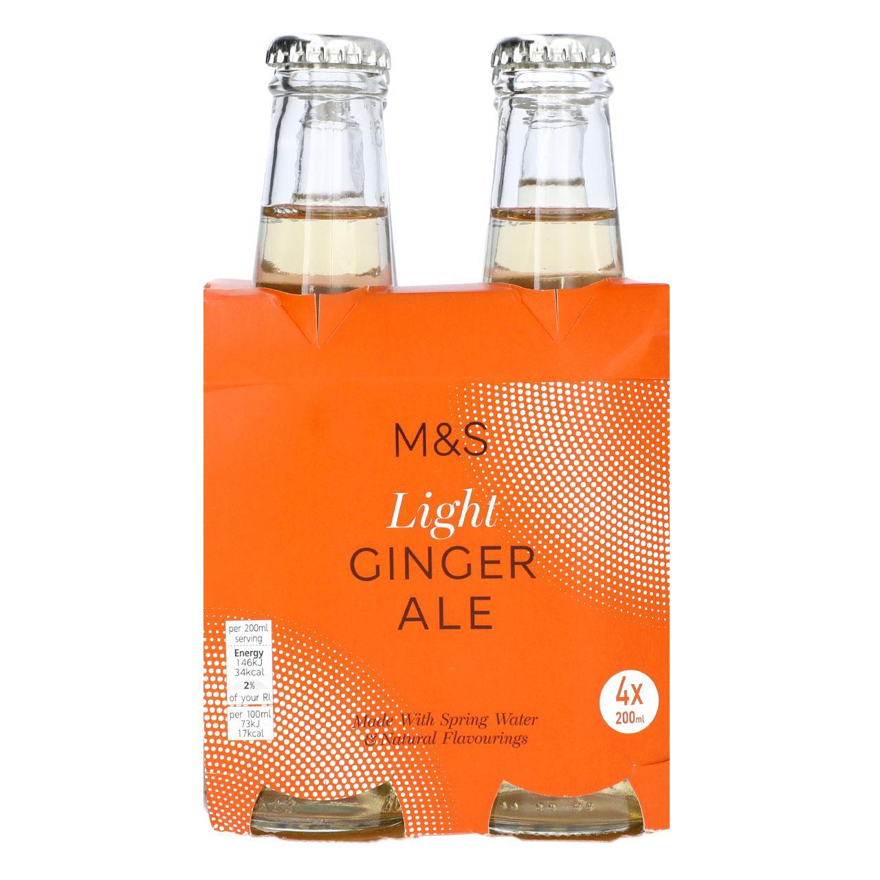 M&S Light Ginger Ale - HelloSupermarket