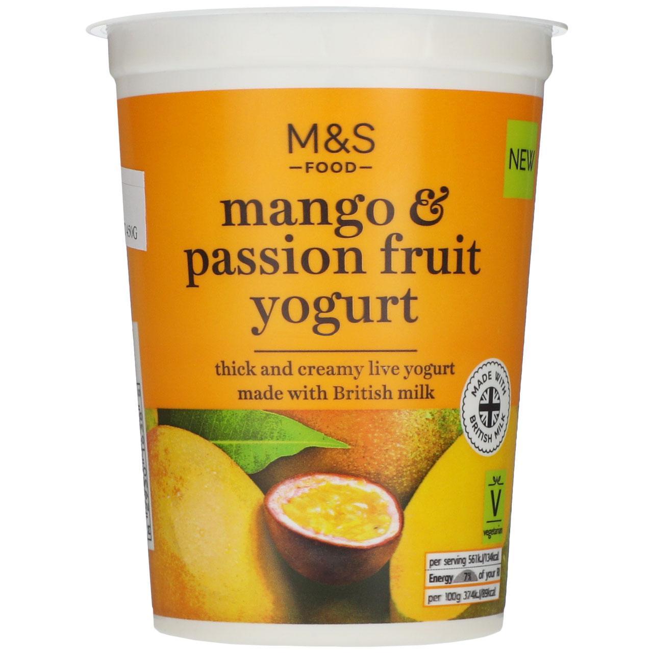 M&S Mango & Passion Fruit Yogurt