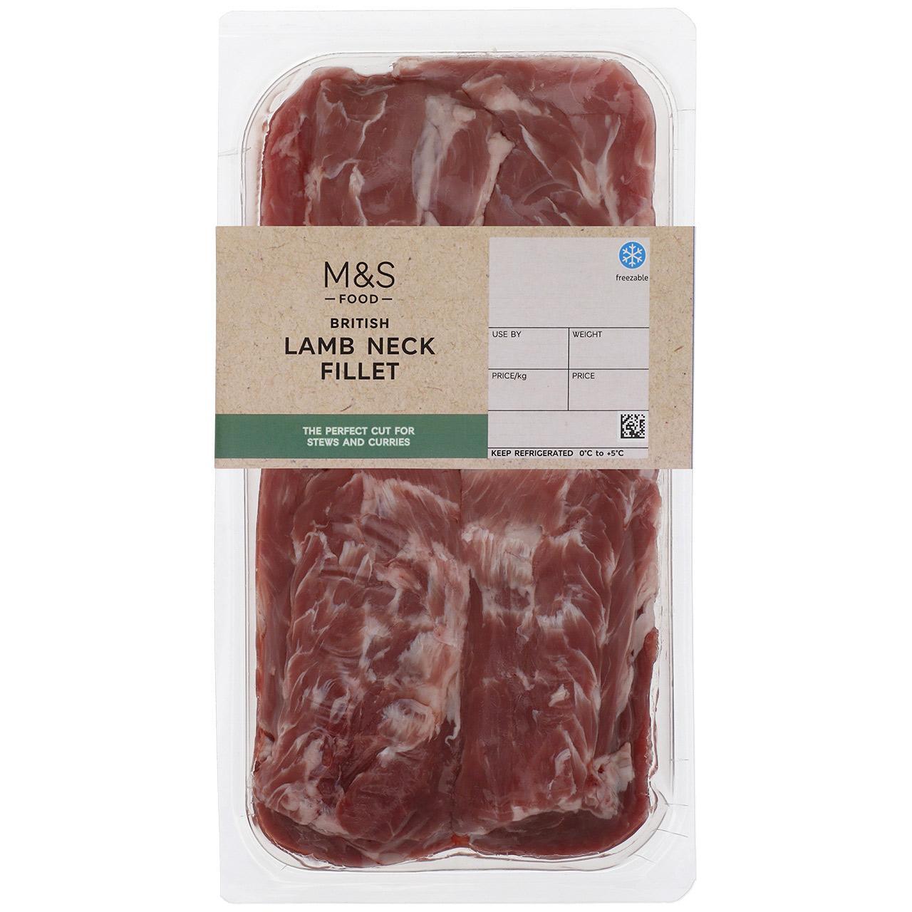 M&S British Lamb Neck Fillet